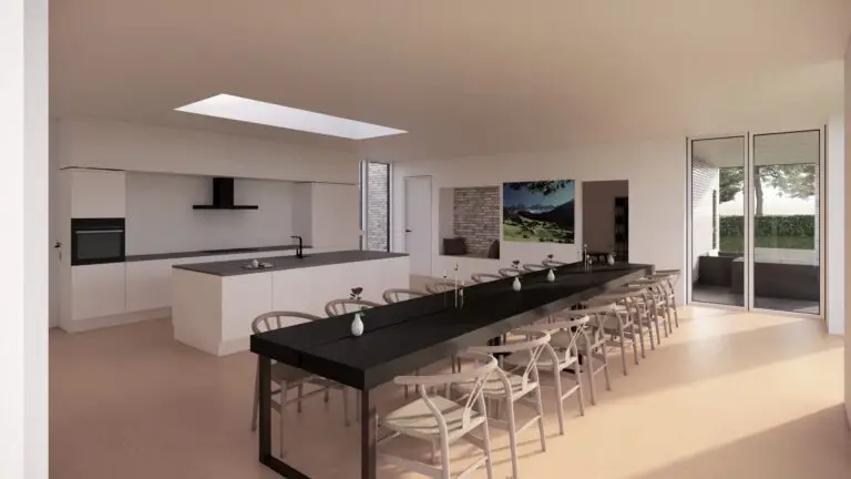 1016 3d illustration af huset