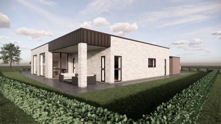 1016 3d illustration af huset