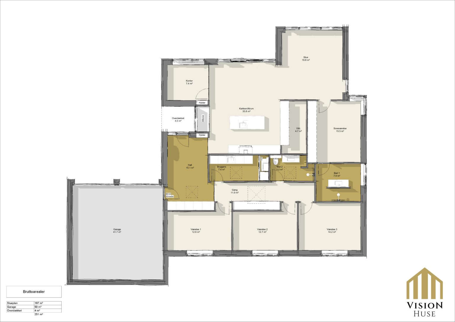 Plantegninger | Se inspiration til dit nye husdesign