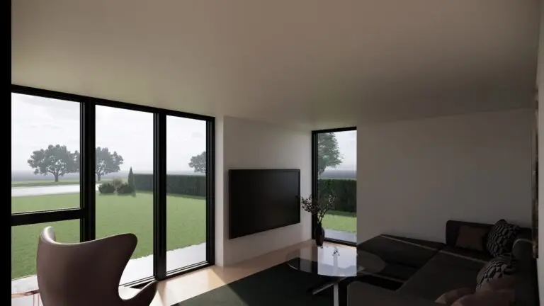 1020 3d illustratin af hus