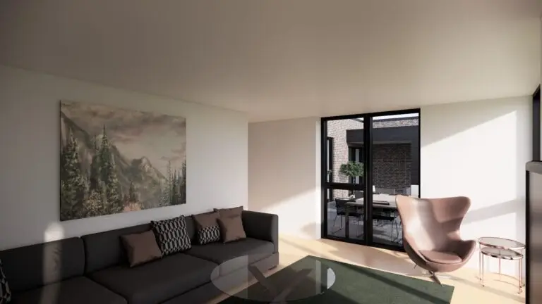 1020 3d illustratin af hus