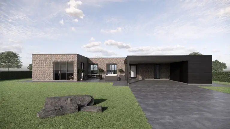 1020 3d illustratin af hus