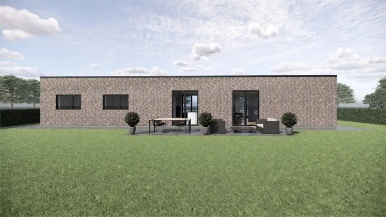 1020 3d illustratin af hus