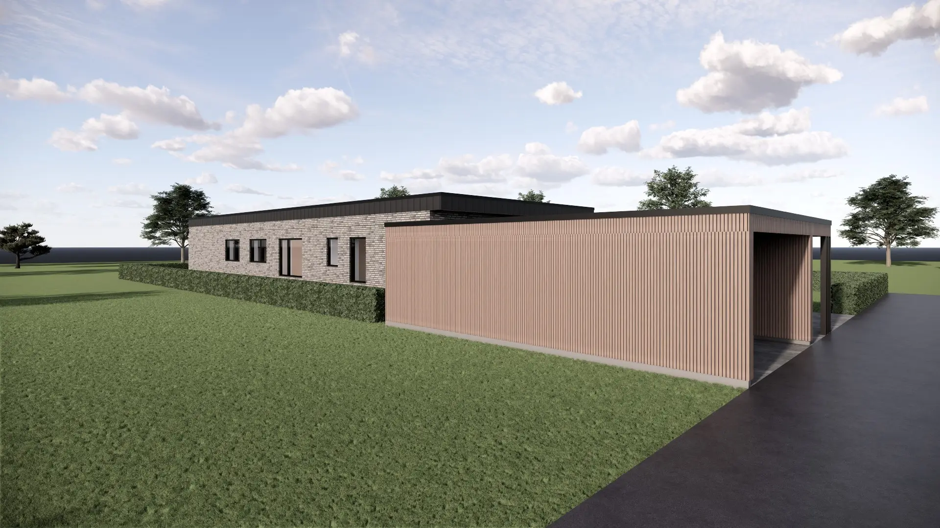 1021 - 3d Illustration af hus