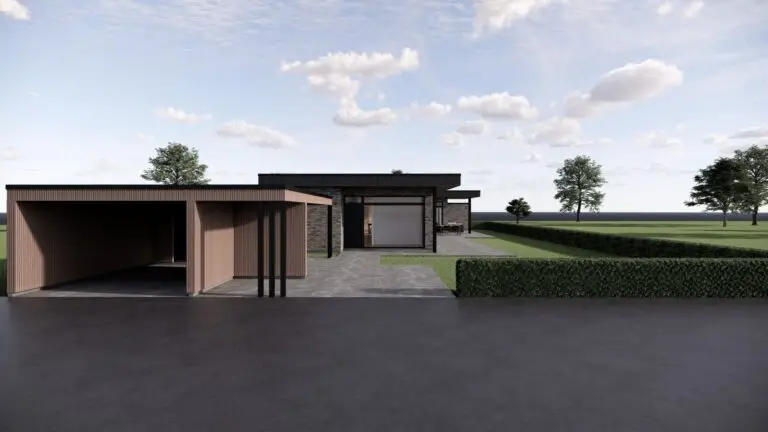 1021 - 3d Illustration af hus