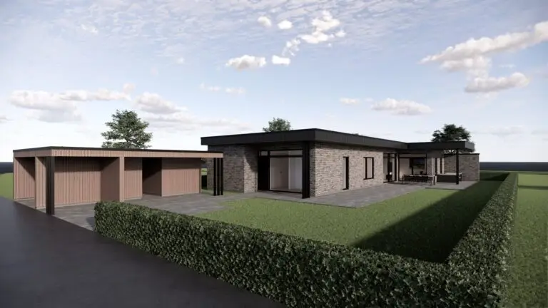 1021 - 3d Illustration af hus