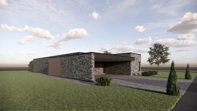 1022 - 3d Illustration af hus